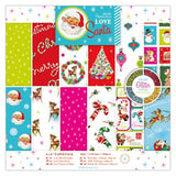 6 x 6 in Paper Pack-Love Santa