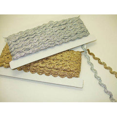 Ric Rac Polyester Metallic