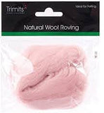 Φυσικό μαλλί Roving 10γρ