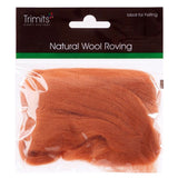 Φυσικό μαλλί Roving 10γρ