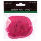 Φυσικό μαλλί Roving 10γρ