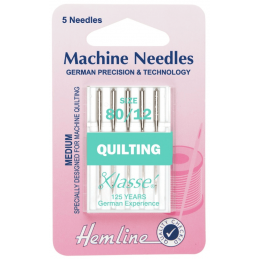 Quilting machine needles