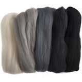 Φυσικό μαλλί Roving 50γρ