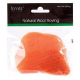 Φυσικό μαλλί Roving 10γρ