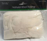 Φυσικό μαλλί Roving 50γρ