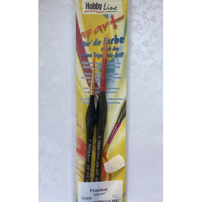 Brush Set 'popart ' size 4 & 8