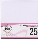 Square Cards and Envelopes 8 x 8 ins-25pk