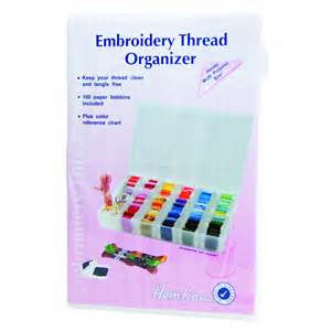 Embroidery Thread Organisers