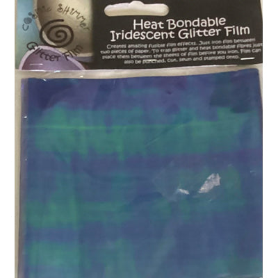 Heat Bondable Iridescent Glitter Film