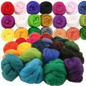 Natural Roving Wool  10g